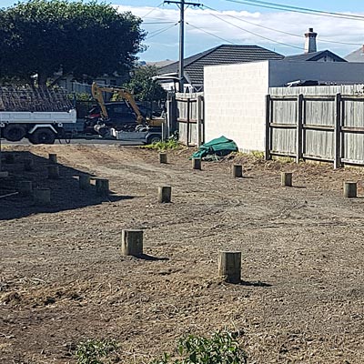 building site clearance and preparation