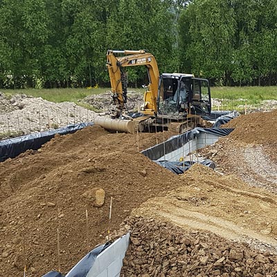 new home concrete slab preparation