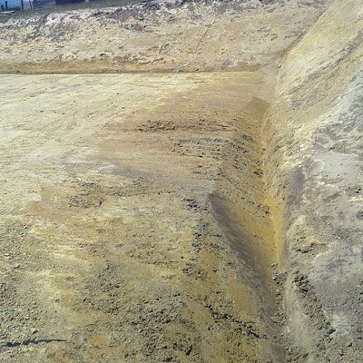 building excavation