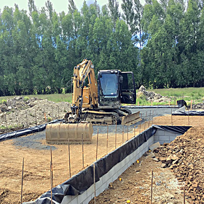 Dunedin new house slabs