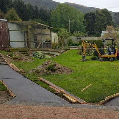 concrete paving