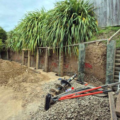 retaining walls dunedin